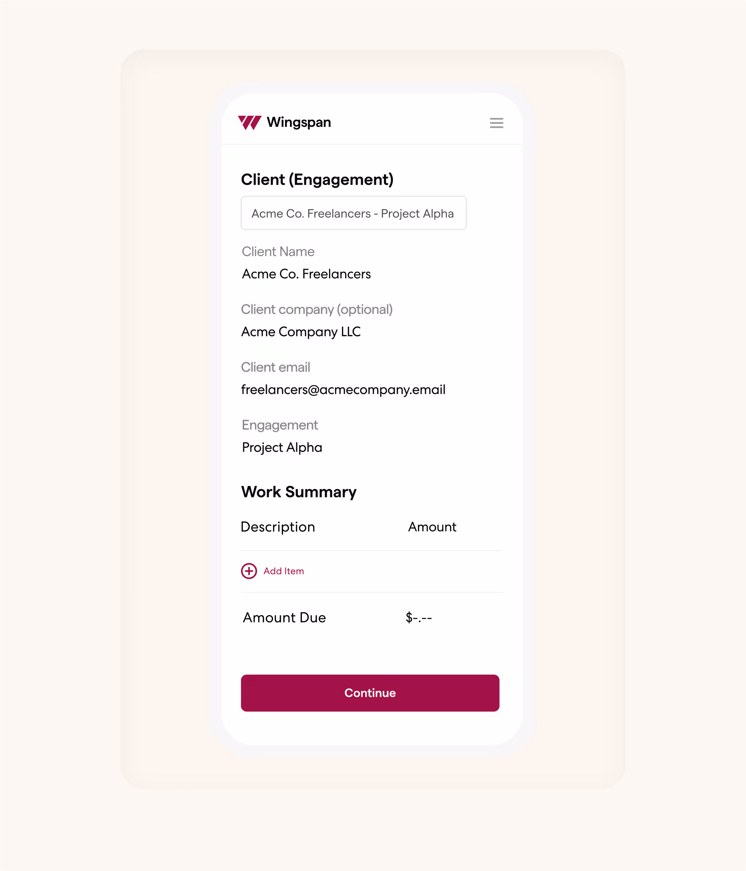 Engagement tracking dashboard for multi-project contractors
