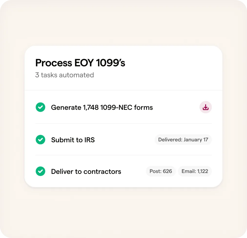 Audit-ready compliance reporting and scale tools